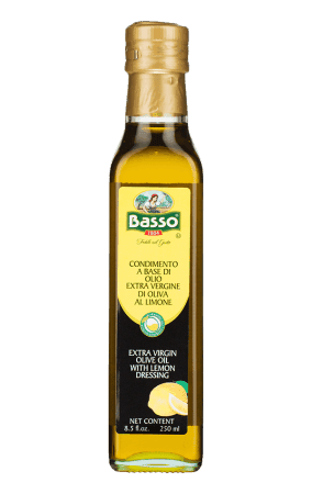 Оливковое масло Basso Extra Virgin Лимон 0,25л