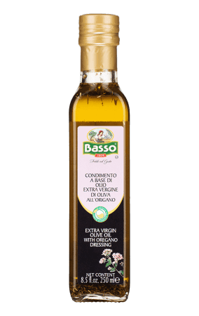 Оливковое масло Basso Extra Virgin Орегано 0,25л