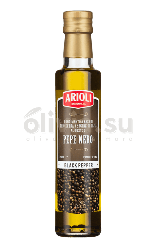 Оливковое масло ARIOLI Extra Virgin Черный перец 0,25л