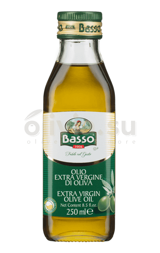 Оливковое масло Basso Extra Virgin 0,25л