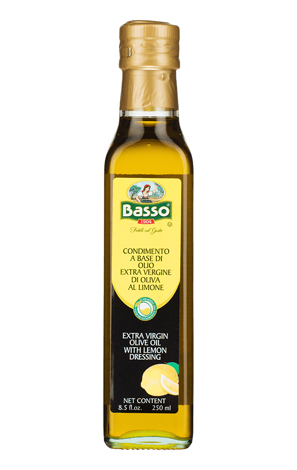 Оливковое масло Basso Extra Virgin Лимон 0,25л
